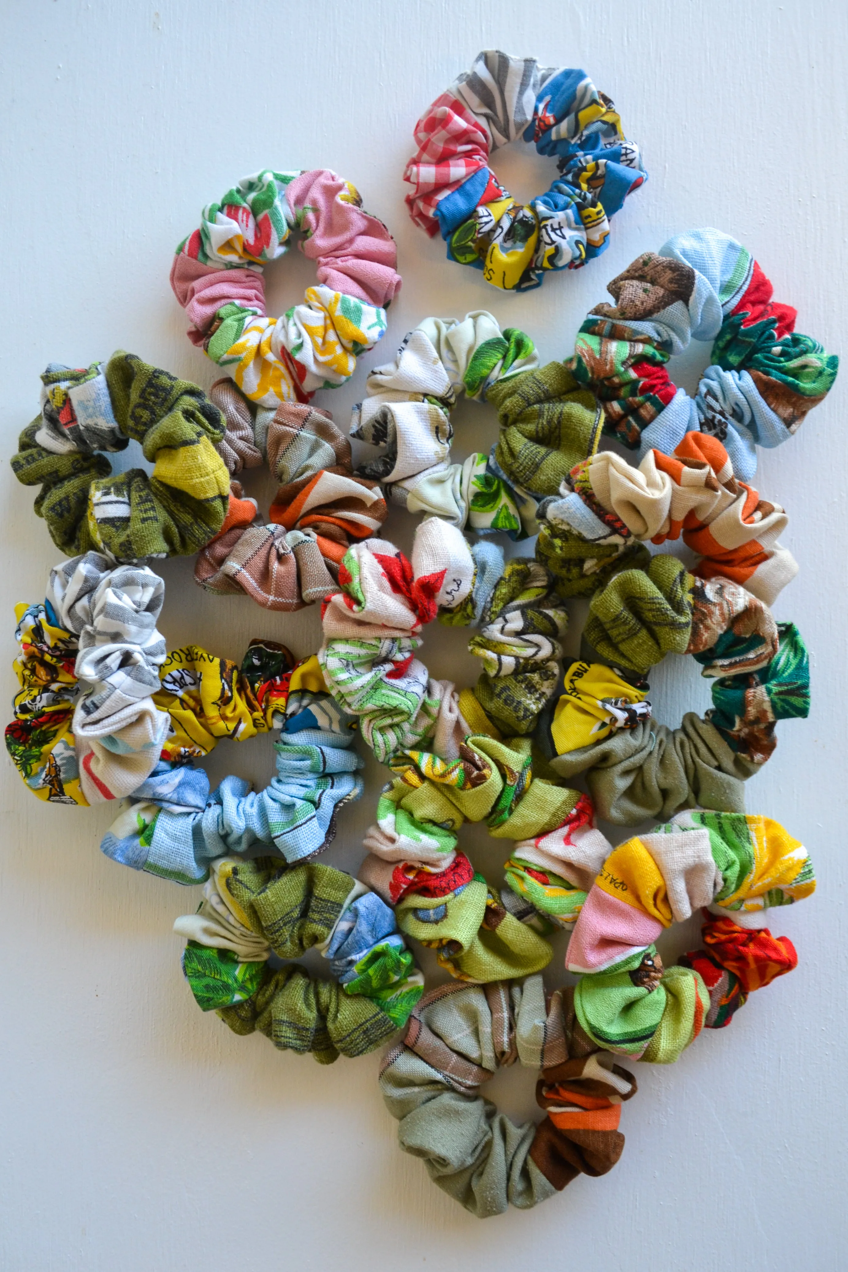 #1 | Patchwork Scrunchie