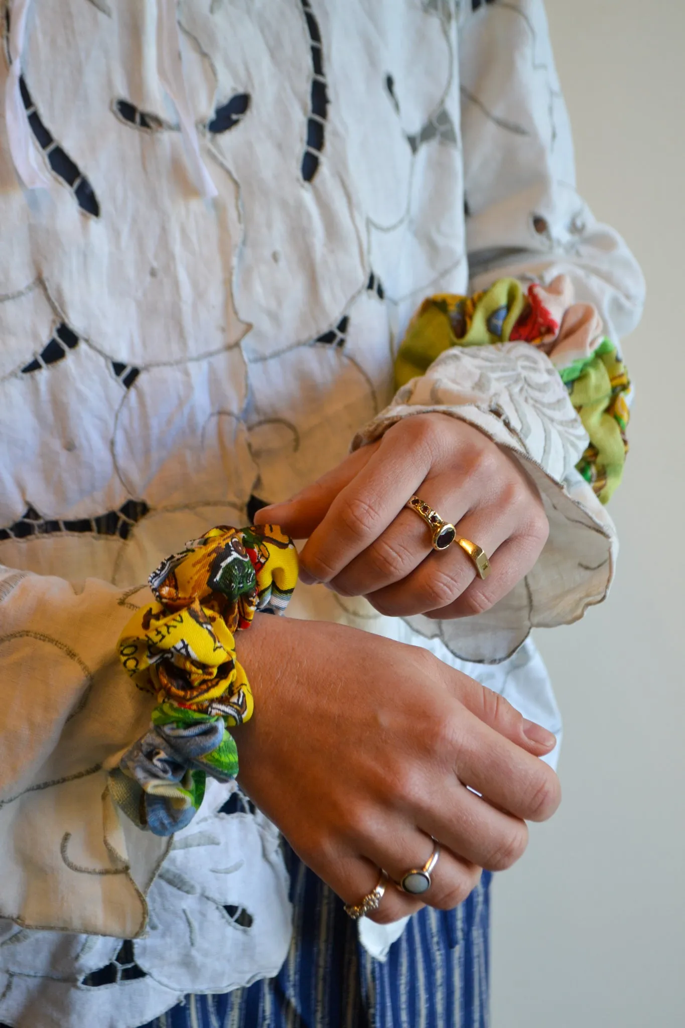 #1 | Patchwork Scrunchie
