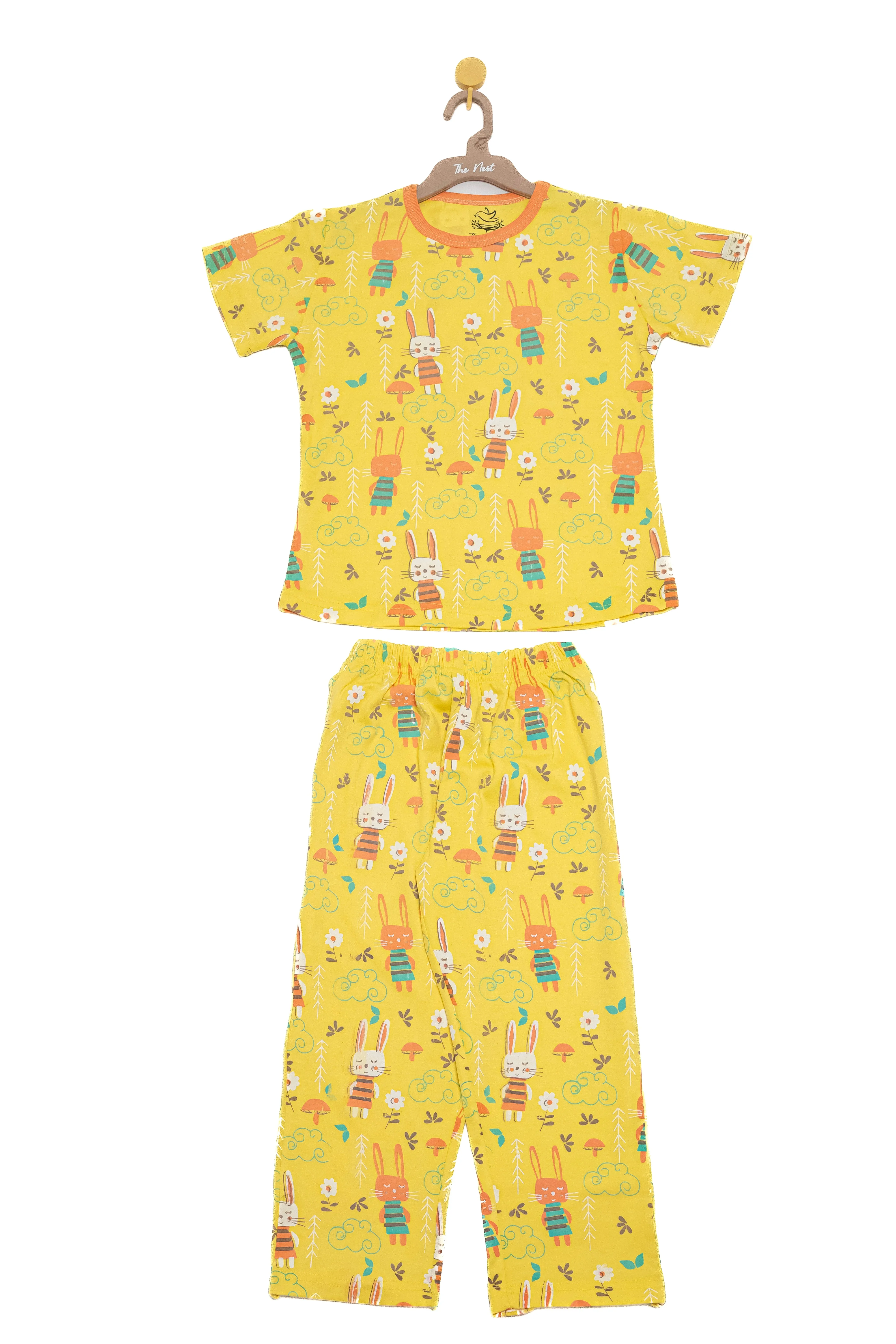 2-piece Night suit with crew-neck