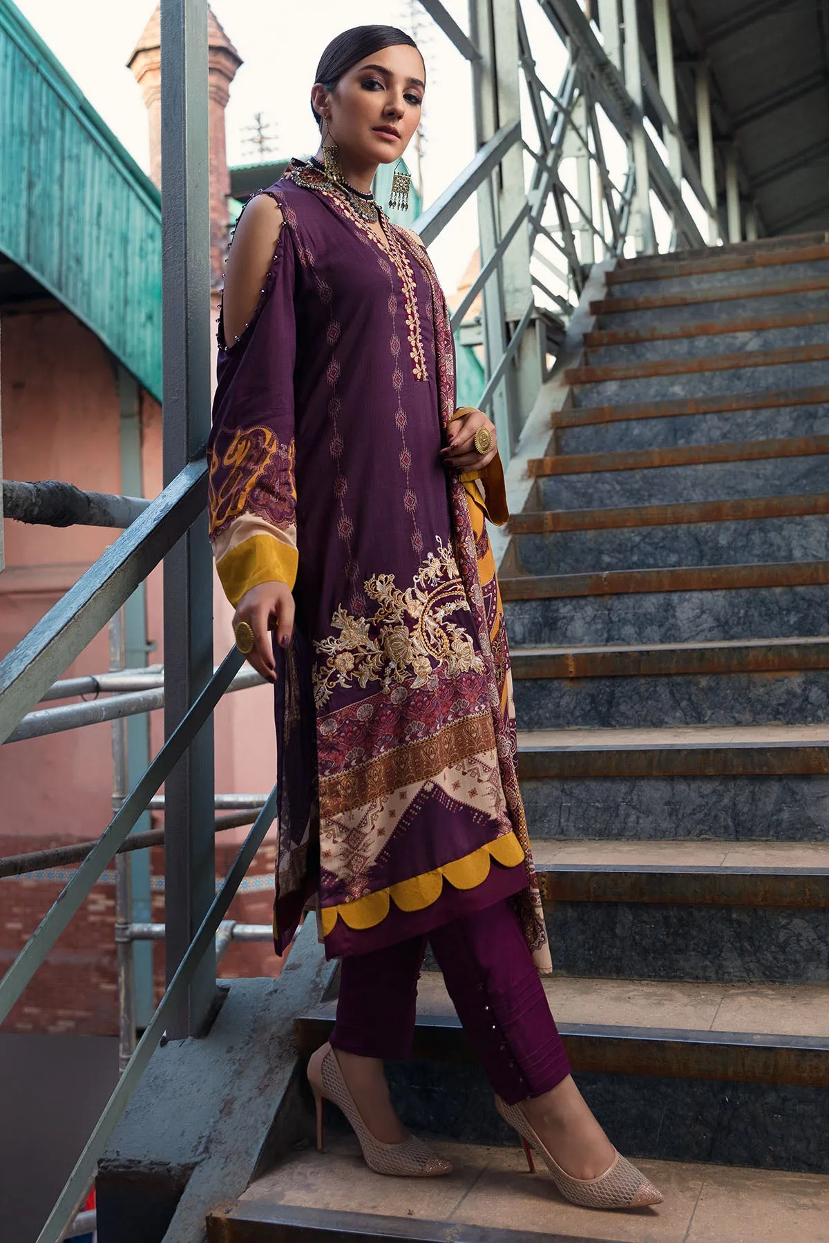 3077-BREEZY DIGITAL PRINTED LINEN UNSTITCHED