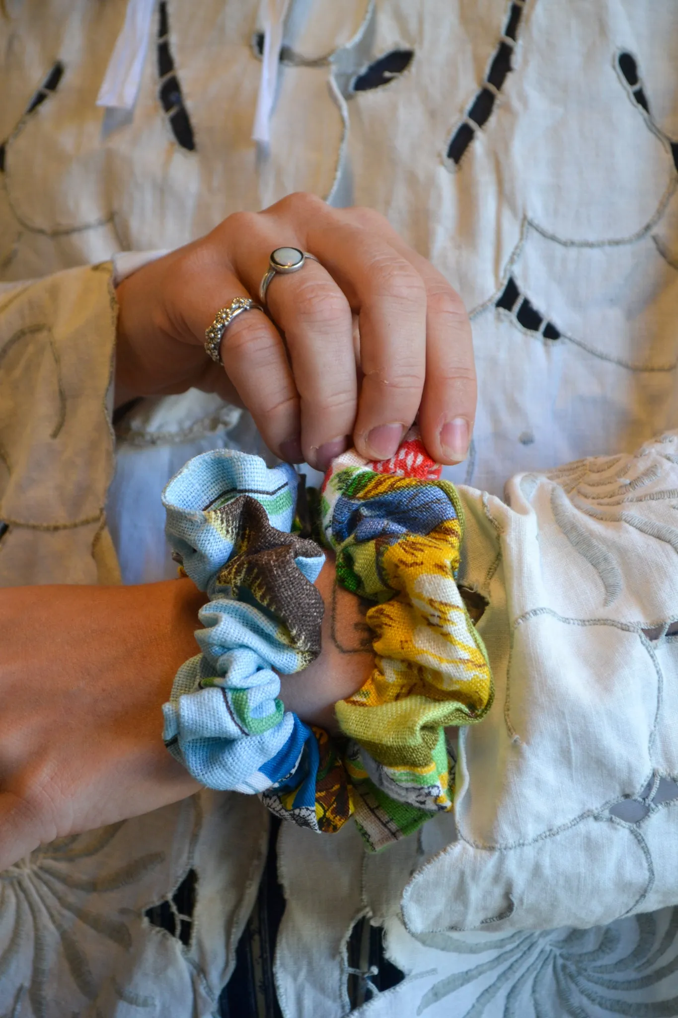#4 | Patchwork Scrunchie