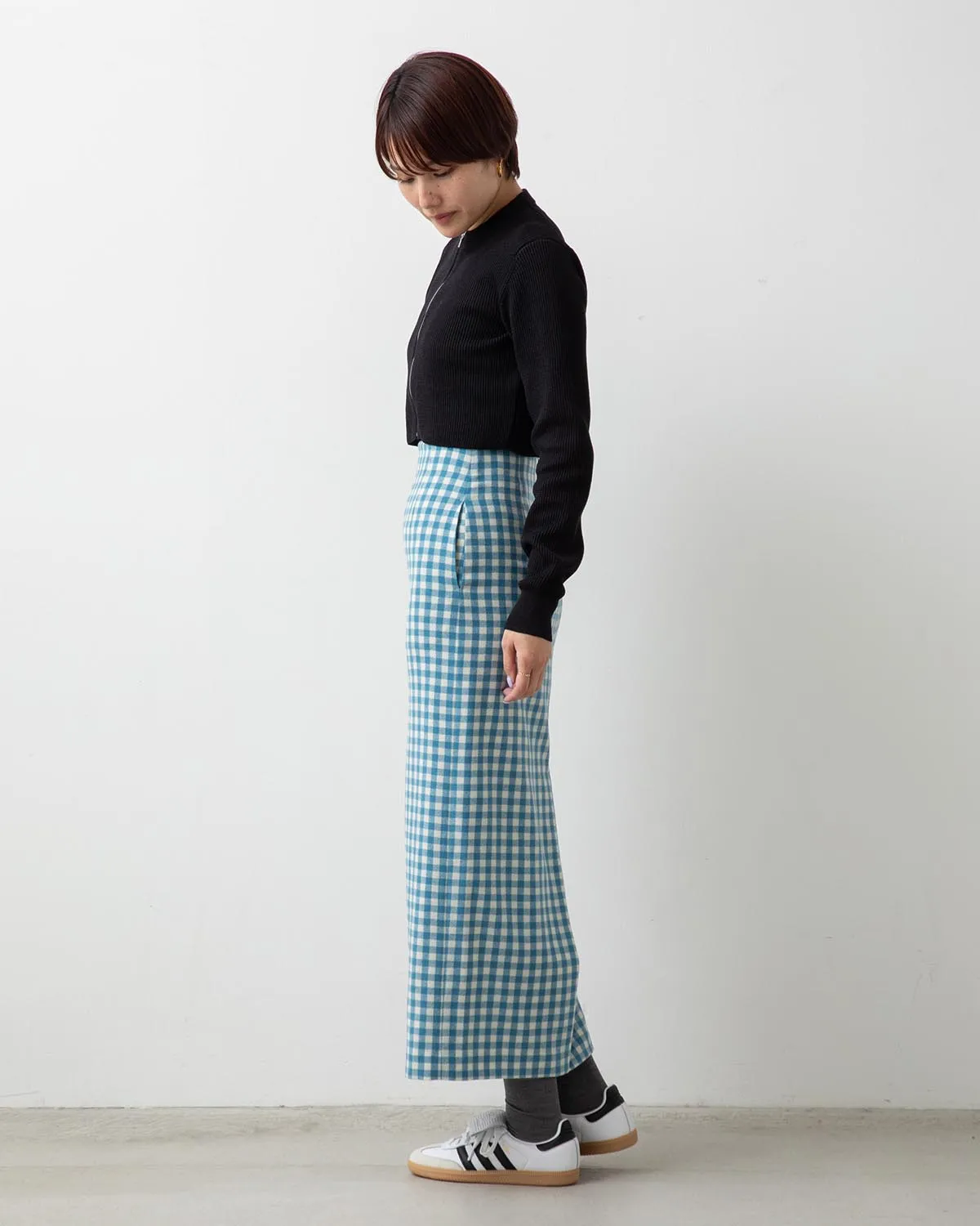 AIRY SMOOTH CASHMERE SKIRT