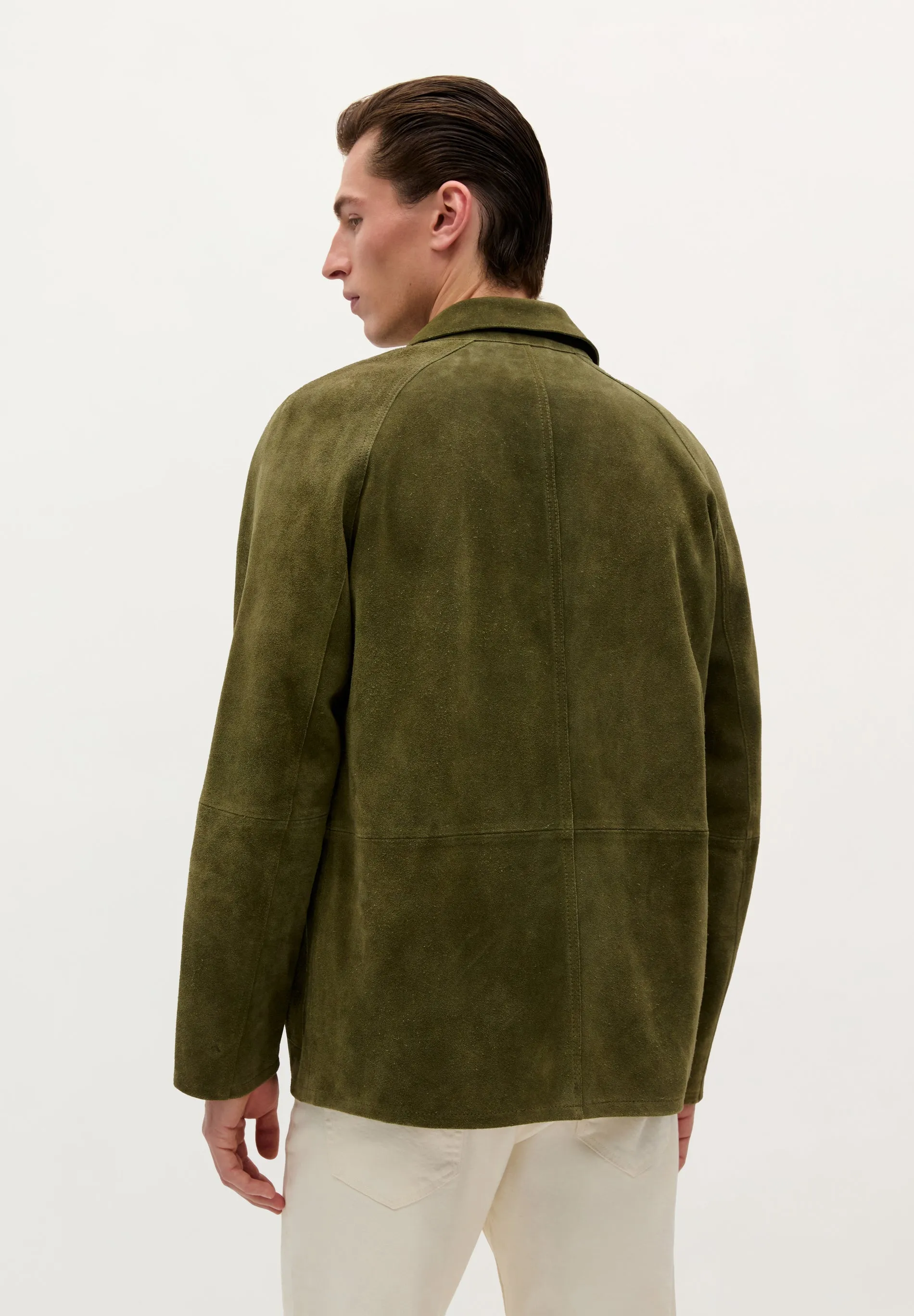 AIRY SUEDE JACKET