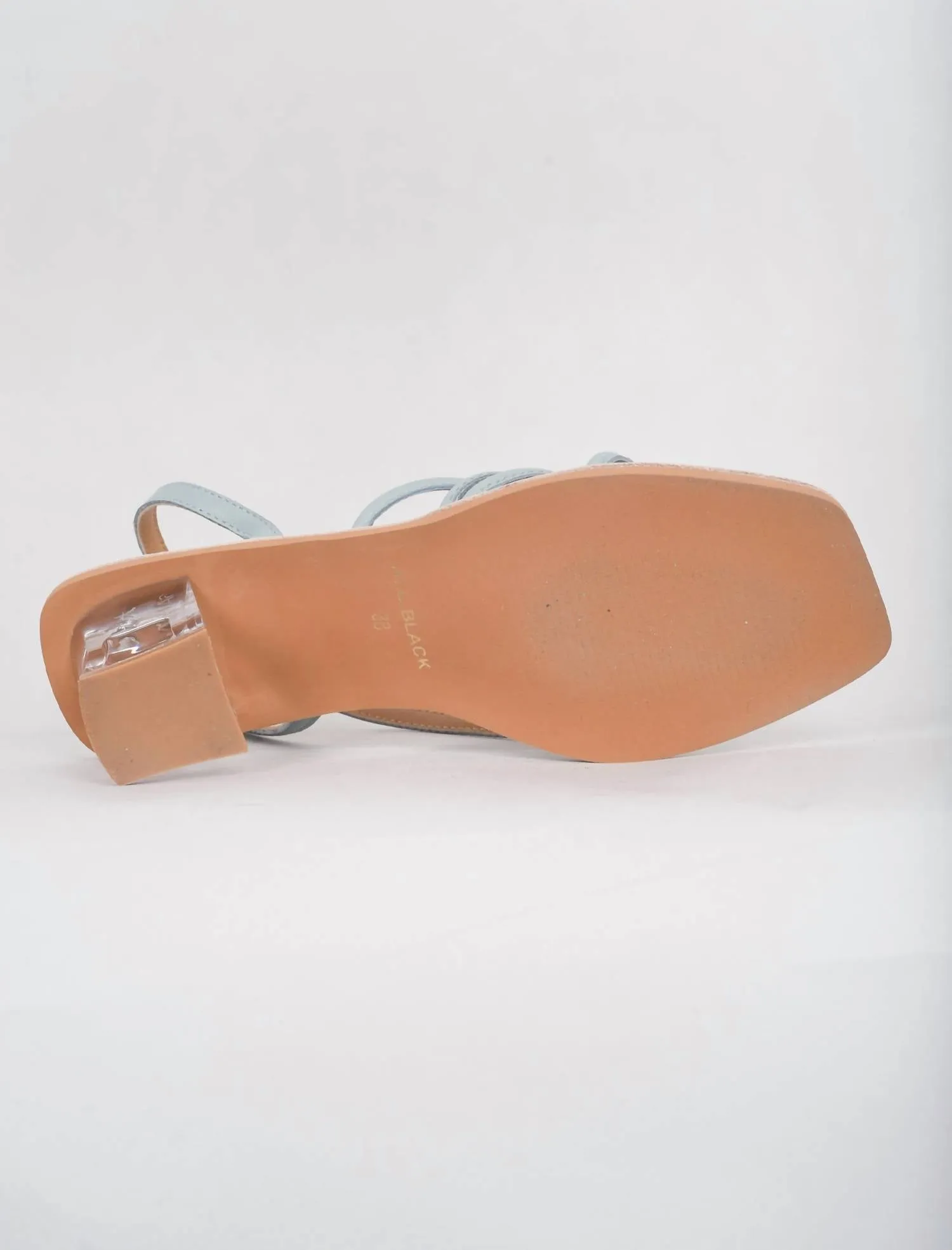 All Black - Women's Ms. Glamour Sandal
