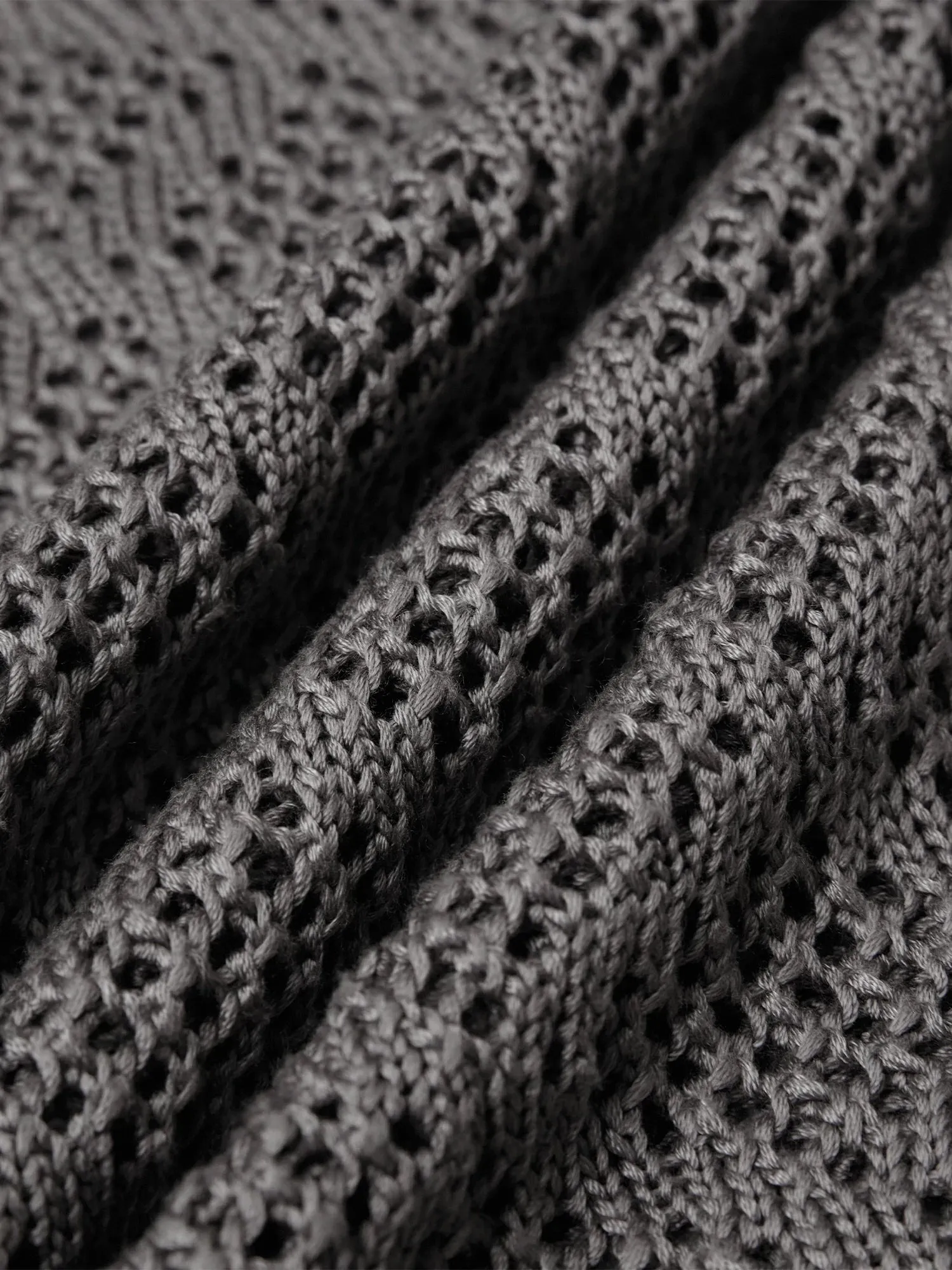 Amoretu Lyocell & Wool U-Neck Simple Vest
