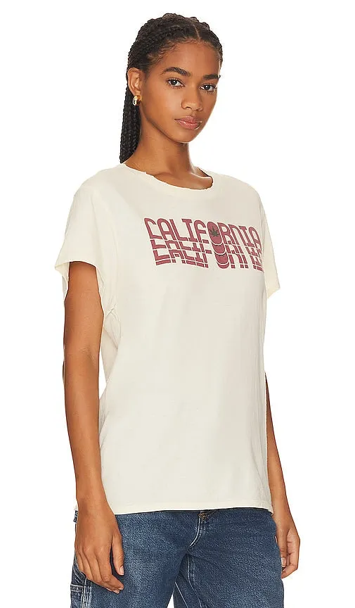 Chaser California Leaf Tee in Ivory