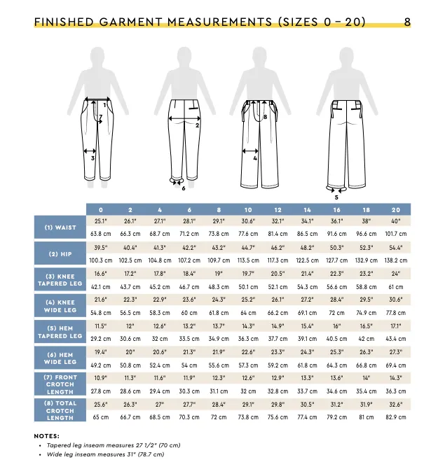 Closet Core - Mitchell Pants - 0-20