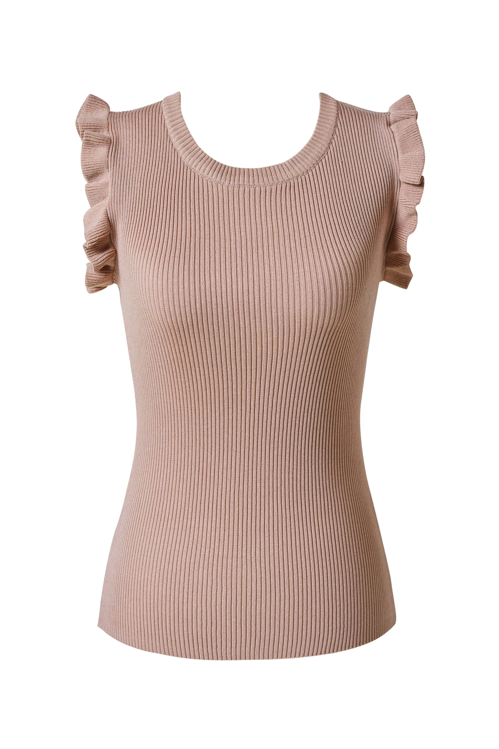 Clover Light Taupe Top