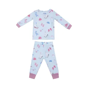 Ice Skating- L/S Loungewear Set