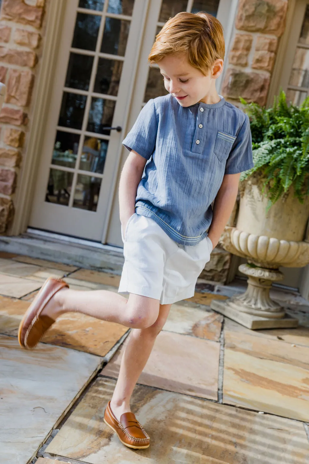 Jimmy Short in Ballard Blue