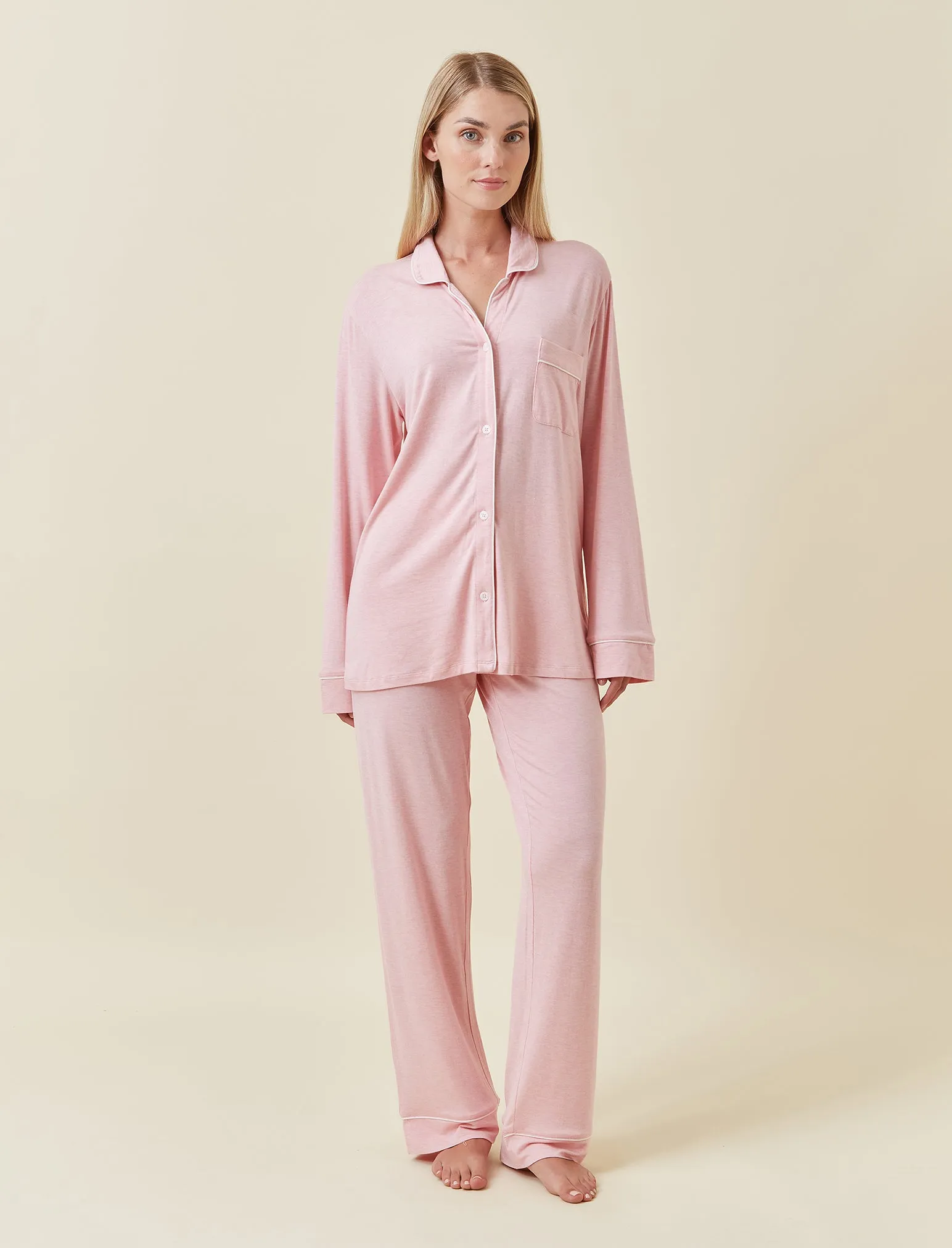 Kate Modal Soft Full Length PJ Set