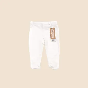 Little Green Radicals Natural Organic Cotton Footed Trousers (0-3mths)