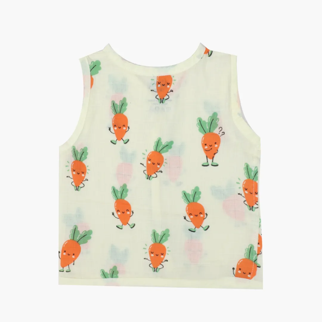 Muslin Jabla - Carrot Cuddles