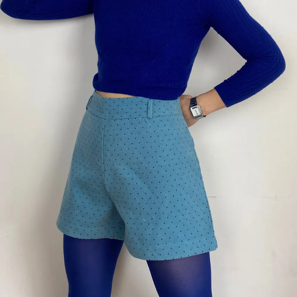 Polka Dot Velvet Shorts - M/L