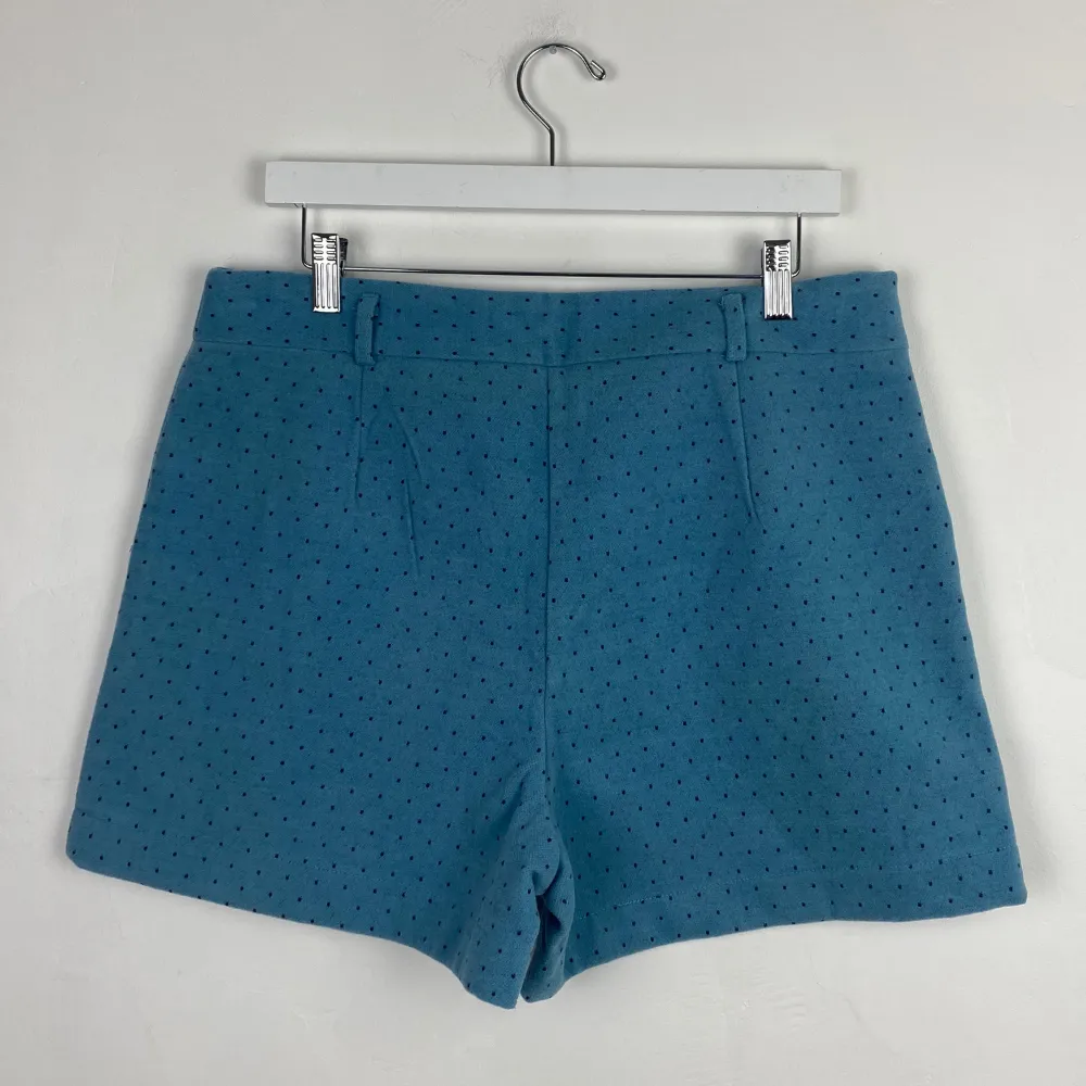 Polka Dot Velvet Shorts - M/L