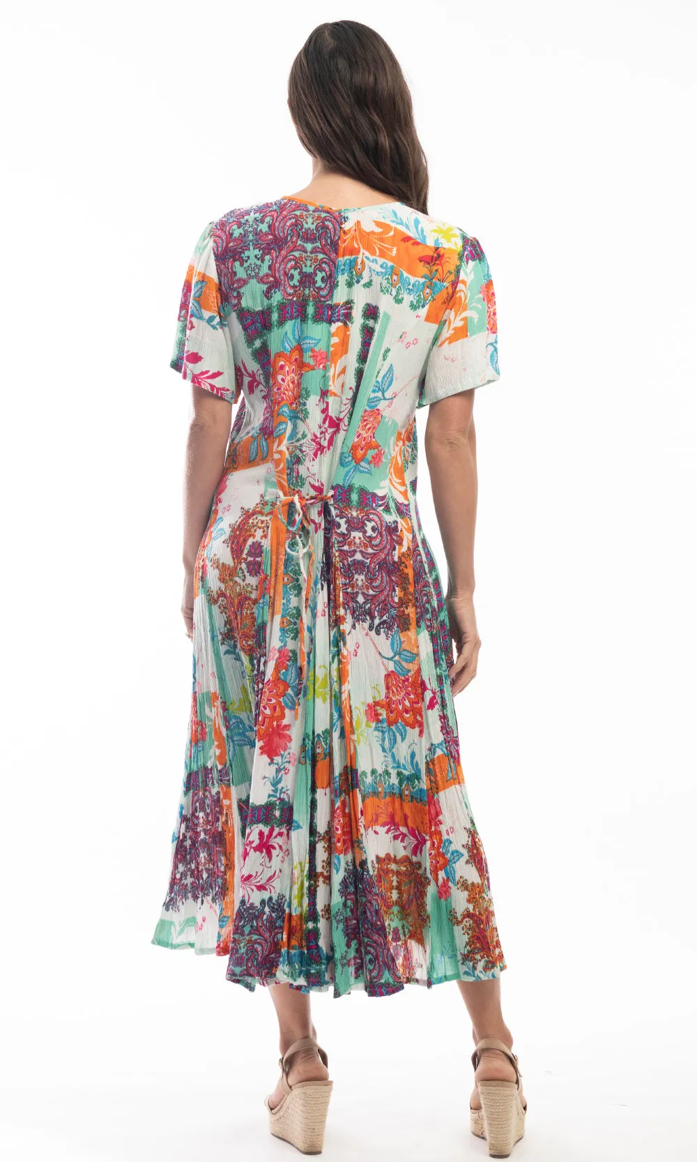 Rayon Dress Godet Sleeve Camden Town