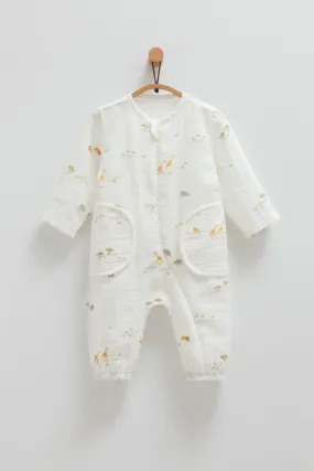 Safari Patterned Onesie