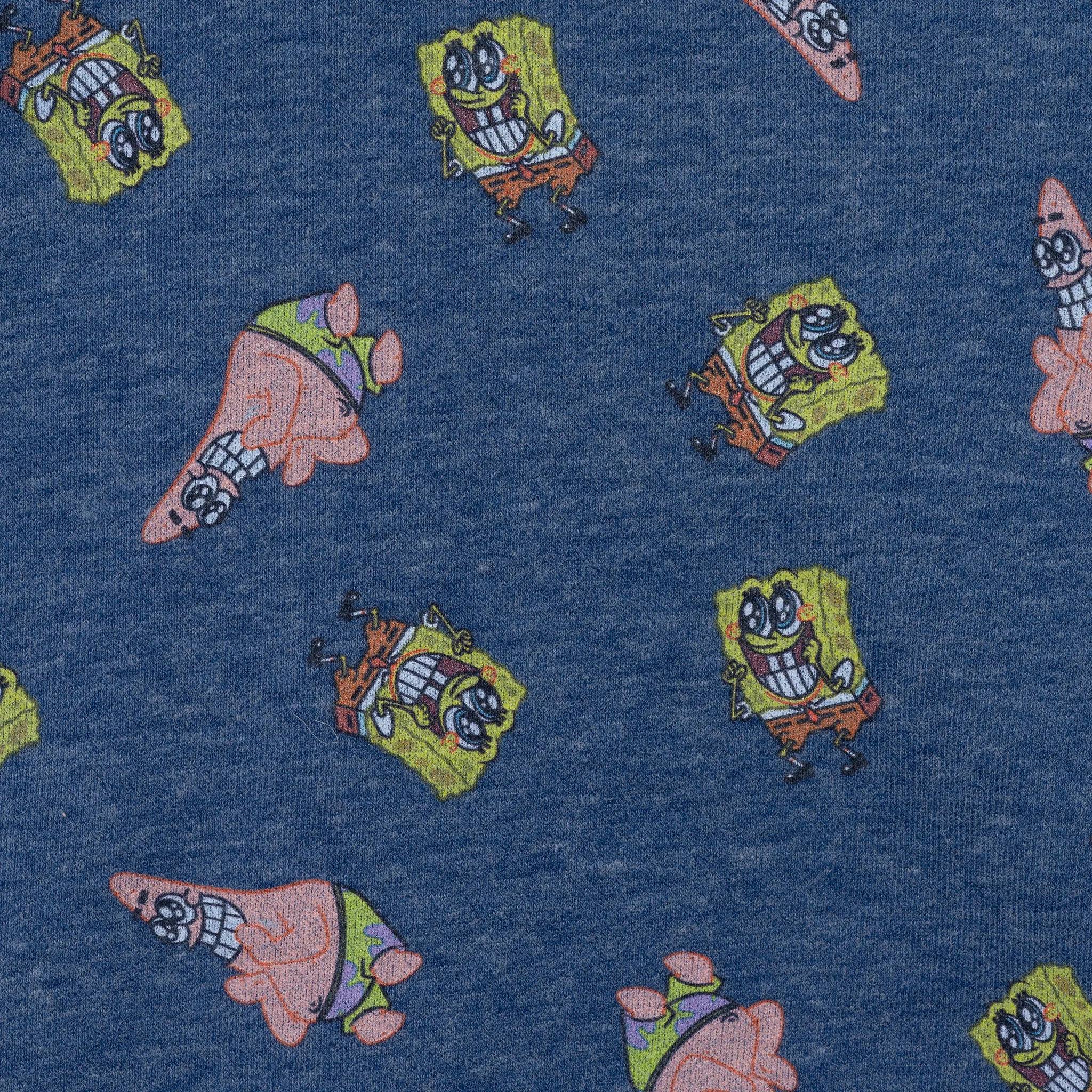 SpongeBob SquarePants™ x Andy & Evan® | Infant (9-24M) Spongebob French Terry Set | Navy