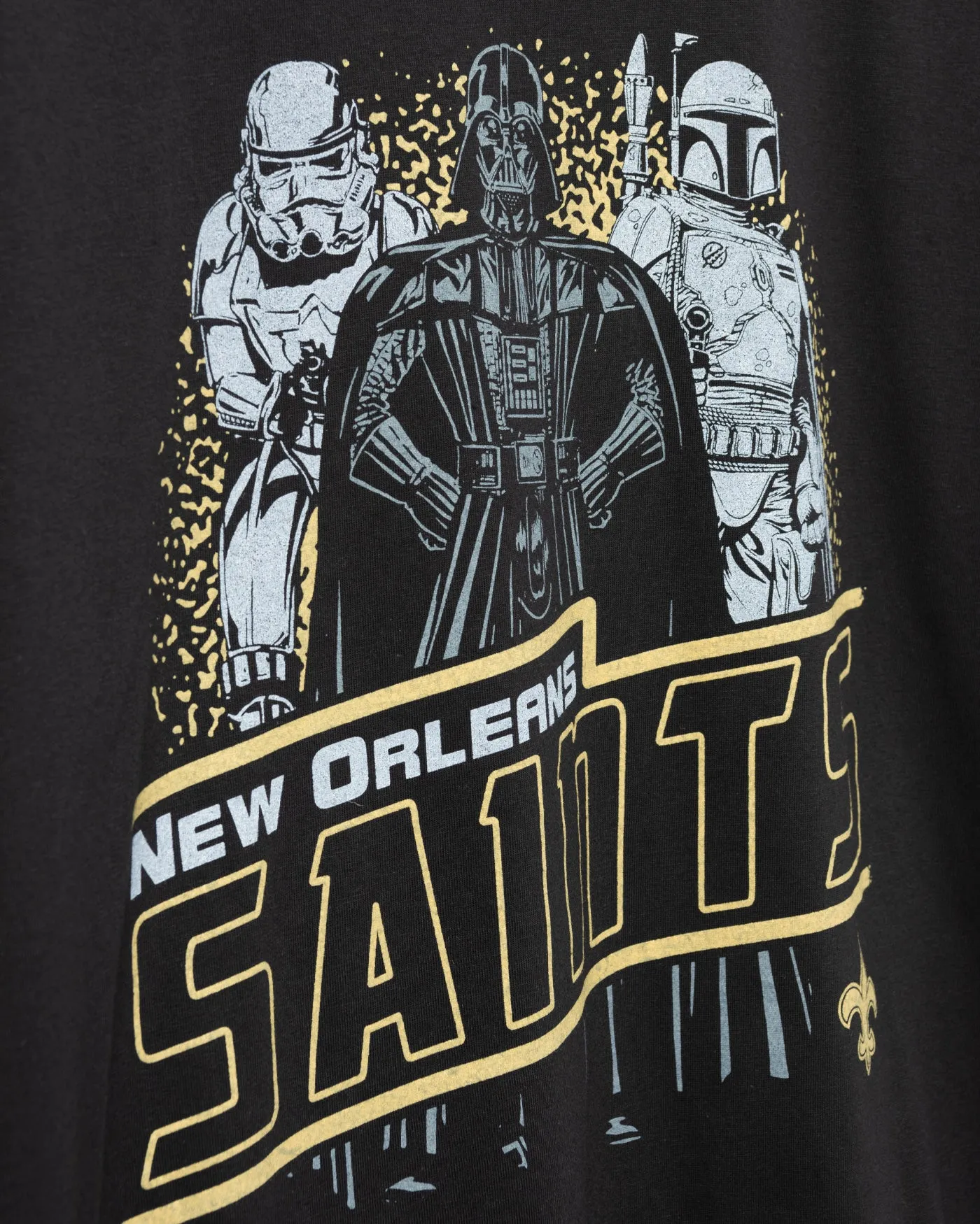Unisex Star Wars™ x Junk Food x NFL Dark Side Team Saints Tee